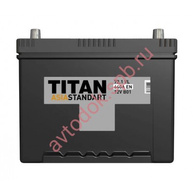 АКБ TITAN Asia standart 6СТ-72.1 (230х171х221) 600А