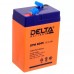 АКБ Delta DTM 6045 6V 4.5A/h (клемма F1 зажим 4,8мм) 70х47х101