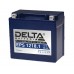 АКБ Delta moto 12v 20A/h (L+) 250А GEL 151х87х161