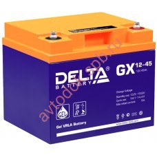 АКБ Delta GX 12-45 (композитный GEL) лодочные электромоторы, ИБП