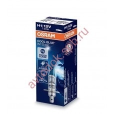 Лампа OSRAM H1 12V- 55W (P14,5s) (белый яркий свет-голуб.оттен.) Cool Blue Intense (6 041)