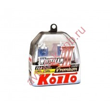 Лампа "Koito" Н4 60/55вт Whitebeam Premium 4300K (2шт) BOX