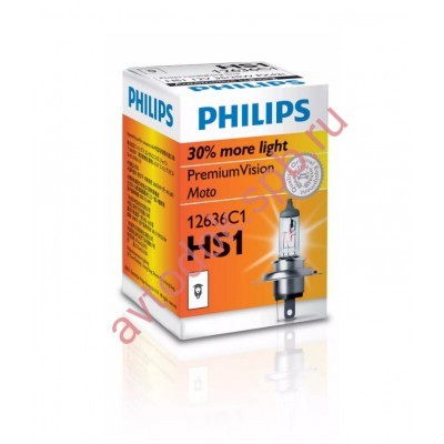 Лампа мото "Phillips"НS1 12v 35/35w MOTO 12636С1