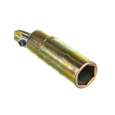 Ключ свечной 16 с кардан. короткий "АВТОМ"