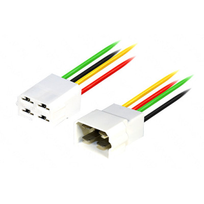 Разъем проводки 4/4 с провод. 6,3