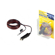 Переноска 12V "МИНИ" светодиодная белая 5000К, 3,5Кд в прикуриватель