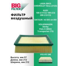 Фильтр воздушный GB-9597 ВАЗ инжектор (без сетки) 18 шт/упак