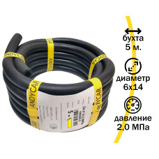.Шланг маслобензостойкий гладкий D6*14*2,0 ANDYCAR (5м) бухта HN0620-5