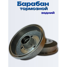 Барабан тормозной 1111 ОКА под 3 шпильки (к-т 2шт) чугун BAPCO