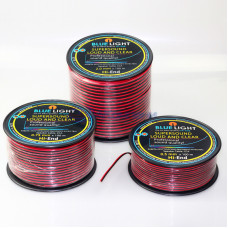 Провод 2х0,75мм 100м акустический  красно-черный 24/0.20*2С