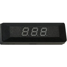 Вольтметр узкий на скотче 12/24V