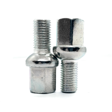 Болт колеса М12х1.5х40х21 сфер. стальной диск VW