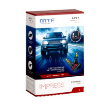 Светодиодные лампы "MTF" Light 12В  H11/Н8/Н9/Н16 IMPRESS  12V, 21W, 2100LM, 6000K