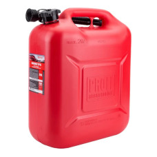 Канистра 20л пластик PROFI Красная с лейкой