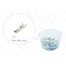 Клеммы (мамы) 2,8 луженая К2 колодочн. (под провод 1,5-2,5 мм кв.) уп.-50шт.