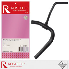 .Шланг радиатора нижний LADA Largus дв.K7M (1,6л 8кл.) без конд. с тройником 6001547049 ROSTECO