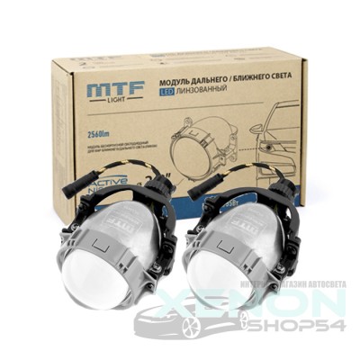 Светодиодный модуль "MTF" BI-LED  линзов. 12V 35W Active night