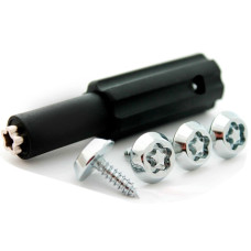 Секретки номерного знака (cаморез м5.2х16) 6 лучей