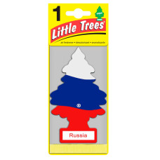 Ароматизатор Car Freshener "Ёлочка Российский флаг" (ваниль)