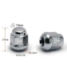 Гайка колеса М12х1.5х27 сфер. закр. Honda