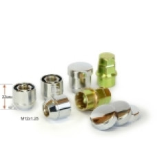Секретки-гайки М12х1.25х22 кон. откр.(1кл.)