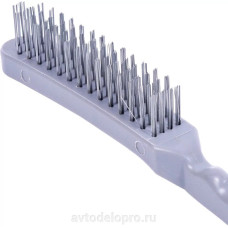 Корщетка 4-х рядная с пластиковой ручкой АВТОДЕЛО