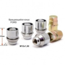 Секретки-гайки М12х1.5х33 кон. закр.(2кл.) FORD c кольцом