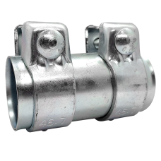 Муфта глушителя ремонт. с 2-мя хомутами 46,7-90мм