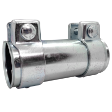 Муфта глушителя ремонт. с 2-мя хомутами 49,5(48,5)-120мм