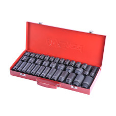 Набор головок AV STEEL ударных 1/2" 8-32мм  35пр