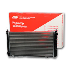 Радиатор охлаждения 2190 (МКПП с конд.) ДЗРс 2015 г. с МКПП А/С+/