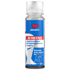 Присадка "R1 Metall" 50мл для защиты двигателя от износа