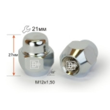 Гайка колеса М12х1.5х25 кон. закр. HYUNDAI (кл.21)