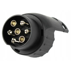 Разъем адаптер прицепа 7/13 пластиковый