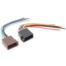 Разъем проводки на евромагнитолу (мама)  ISO-002 ACV