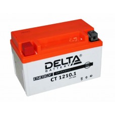 АКБ Delta moto 12v 10A/h (L+) 190А  150х86х93