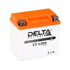 АКБ Delta moto 12v 5A/h (R+) 70А 114х70х106
