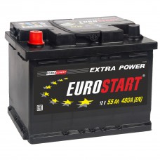 АКБ EUROSTART Extra Power 60 Ah L+ (242х175х190) 480А