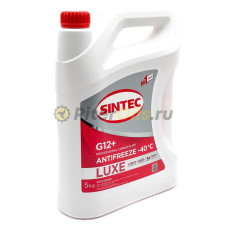 Антифриз SINTEC G12+ LUX (красный) 5кг