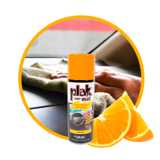 Полироль панели PLAK  MAT 200ml матовый (Апельсин)