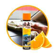 Полироль панели PLAK  MAT 600ml матовый (Апельсин)