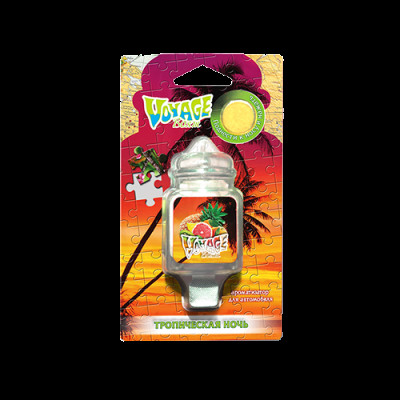 Ароматизатор FOUETTE мембранный V-09 "Тропическая ночь" серии"VOYAGE"