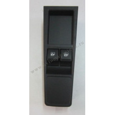 Блок кнопок стеклоподъемников LADA VESTA  из 2-х клавиш (без упр. зеркал) (аналог 62.3769) DMAF