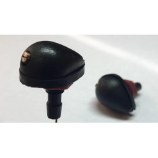 Форсунка омывателя 2123*** веерная (крепл. на гайке)