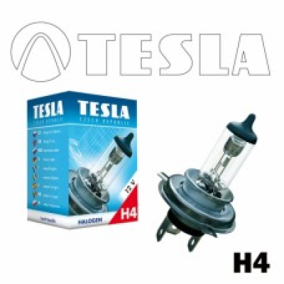 Лампа "TESLA" H-4 60/ 55w Р 43 t 12V