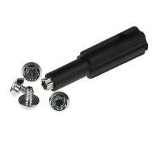 Секретки номерного знака (винт м6х10) 6 лучей