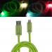 Кабель-переходник светящийся USB-8pin зеленый 1м CBL710-U8-10G