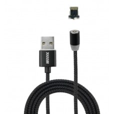 Кабель-переходник USB-Lightning (CBM980-U8-10B) магнитный черный 1,0м