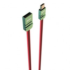 Кабель-переходник USB-Type C (CB730-UTC-2A-CU-10R) красный  1м.