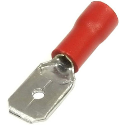 Клеммы (папы) 2,8 красн.100шт MDV1-110